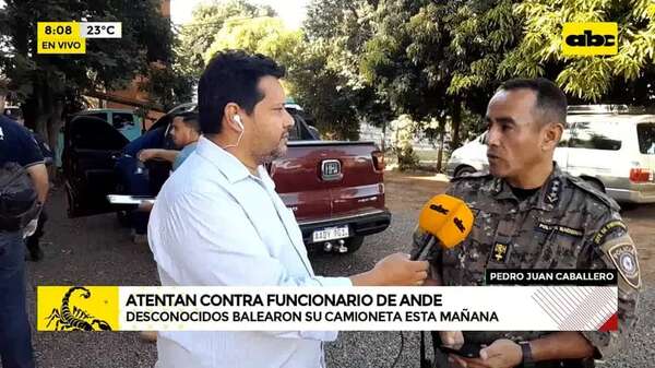 Video: Atentan contra funcionario de la ANDE - ABC Noticias - ABC Color