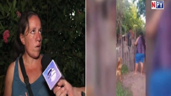 Mujer fue agredida salvajemente por su vecino - Noticias Paraguay