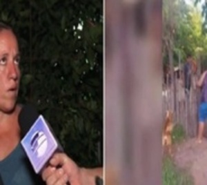 Violenta golpiza a una mujer por parte de su vecino - Paraguay.com