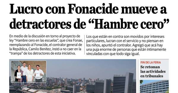 La Nación / LN PM: edición mediodía del 1 de febrero