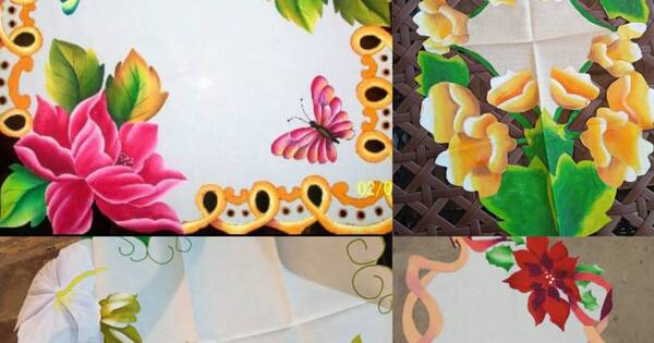 La Nación / Emprendedora se destaca por sus diseños y pinturas originales