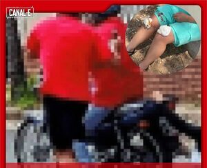 MOTOCHORROS SE ACCIDENTE CUANDO QUERÍAN HUIR DE UN ASALTO 