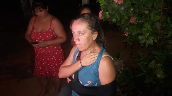 CAPIATÁ: MUJER FUE AGREDIDA BRUTALMENTE POR SU VECINO