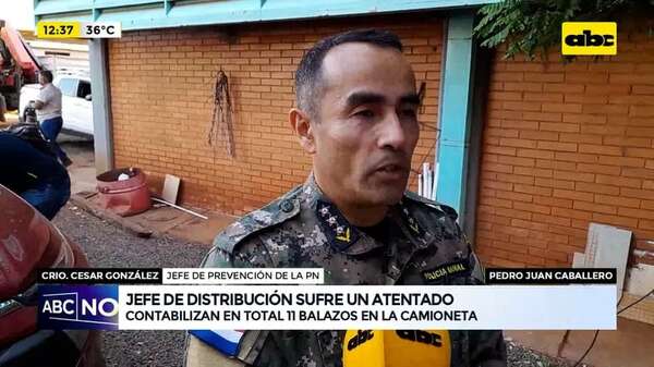Video: jefe de Distribución sufre un atentado - ABC Noticias - ABC Color