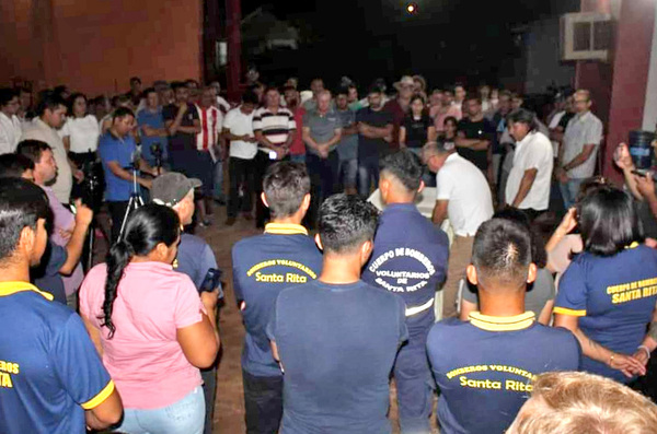 Bomberos de Santa Rita con nuevo presidente y cambio de comandante - La Clave