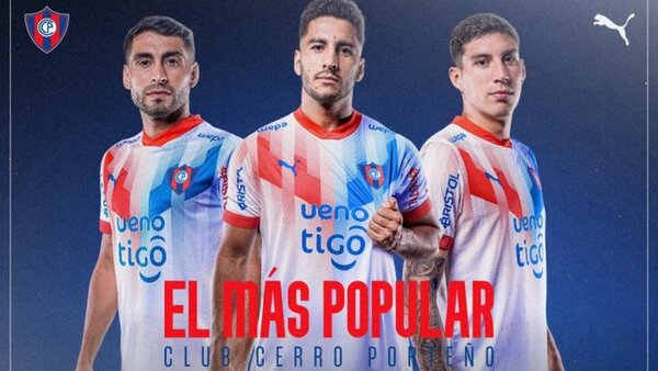 La camiseta alternativa de Cerro Porteño