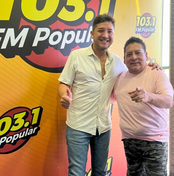 Charly, de los Ángeles de Charly visitó la cabina de Popular