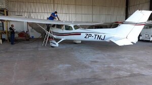 Delincuentes roban avioneta de una estancia en San Alberto