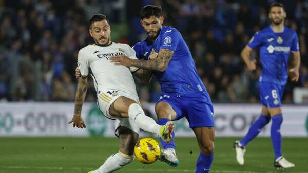 Real Madrid vence al Getafe de Omar Alderete