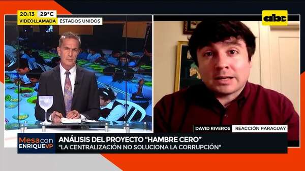 Video: análisis del proyecto ‘’Hambre Cero’' - Mesa de Periodistas - ABC Color
