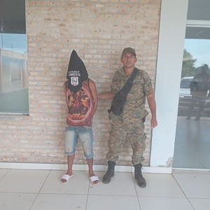 Detienen a hombre con antecedentes tras intentar ingresar a una vivienda.
