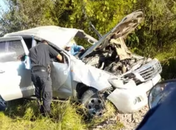 Un hombre herido por disparo de arma de fuego murió en un accidente de tránsito - Noticiero Paraguay