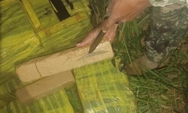 Incautan marihuana a orillas del Lago Itaipu