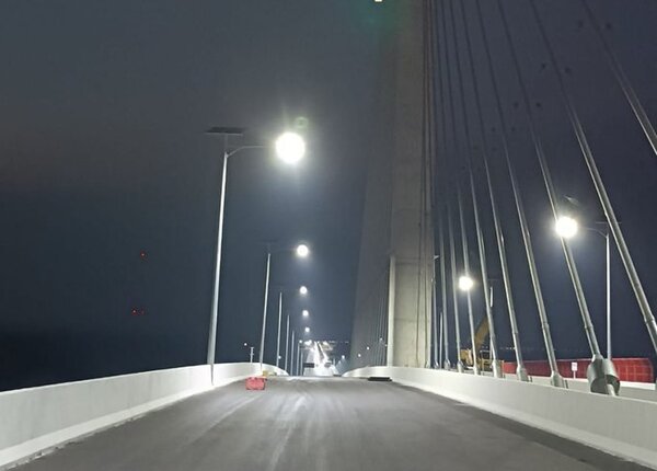 Puente Héroes del Chaco brilla será habilitado el próximo 1 de marzo