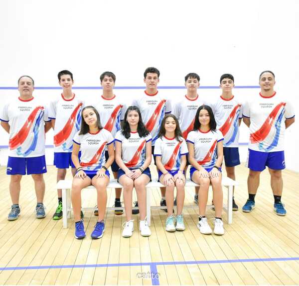 Team junior de squash viaja a Brasilia para jugar los sudamericanos - La Tribuna