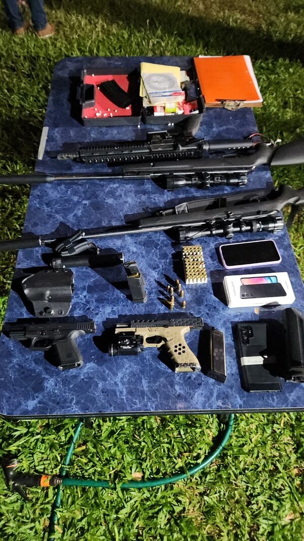 Operativo contra el tráfico de armas en Capiatá: tres detenidos y varias evidencias incautadas