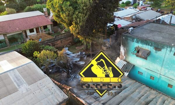 Tragedia: madre e hijo mueren calcinados