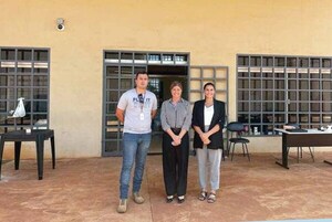 Autoridades visitaron penitenciaría de Minga Guazú