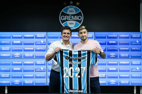 Versus / Mathías Villasanti renovó con Grêmio hasta el 2027