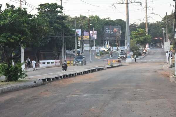 Arroyo Lambaré: habilitan temporalmente puente de avenida Luis María Argaña - Nacionales - ABC Color