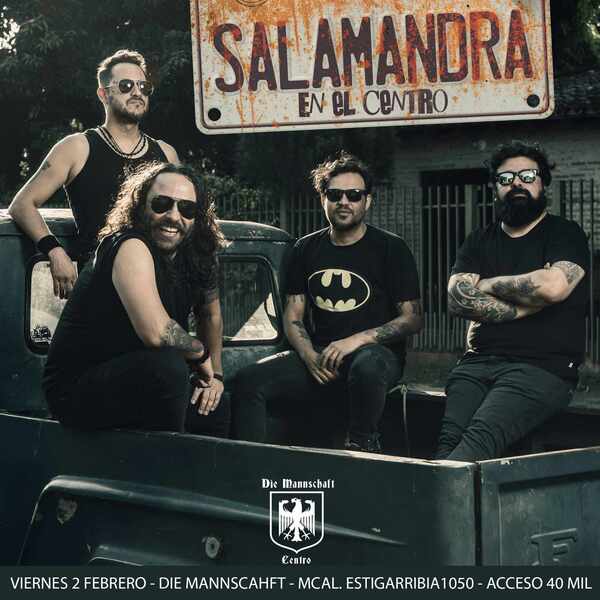 Salamandra inicia el 2024 con un concierto este viernes 2 de febrero