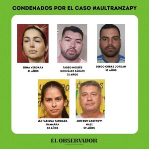 A Ultranza PY:  Estos son los cinco condenados en proceso abreviado