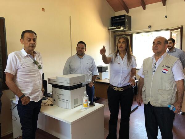 Ministro de Justicia inaugura obras de refacción en Registro Civil de Encarnación