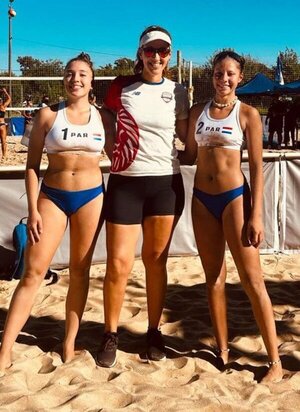 Paraguay debuta con gran victoria en sudamericano de vóley de Playa
