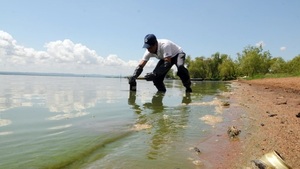 El lago Ypacaraí es el “inodoro” de 21 municipios: El agua no es apta para “nadar”
