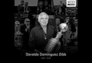 La Gloria y el Fútbol de luto: Falleció Osvaldo Domínguez Dibb | 1000 Noticias