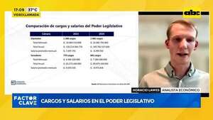 Poder Legislativo: comparación de cargos y salarios - Factor Clave - ABC Color