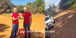  INTENDENTES PROYECTAN OBRA VIAL QUE UNIRÁ A TRES DISTRITOS - Itapúa Noticias