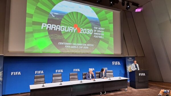Paraguay se aboca en propuesta final que debe presentar a la FIFA para inaugurar el Mundial 2030