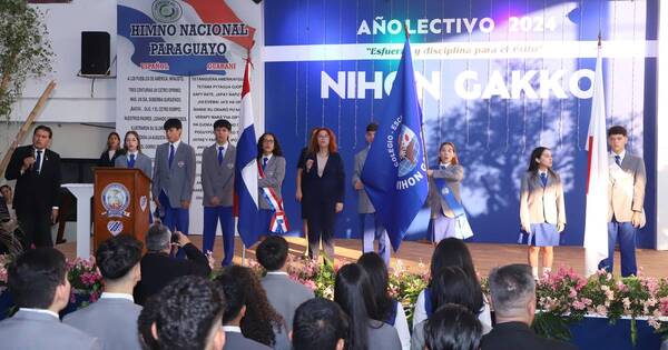 La Nación / Nihon Gakko dio inicioal año académico 2024