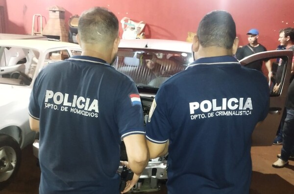 Homicidios de la policía halló vehículo que tendría relación con el atentado a funcionario de la ANDE - Oasis FM 94.3