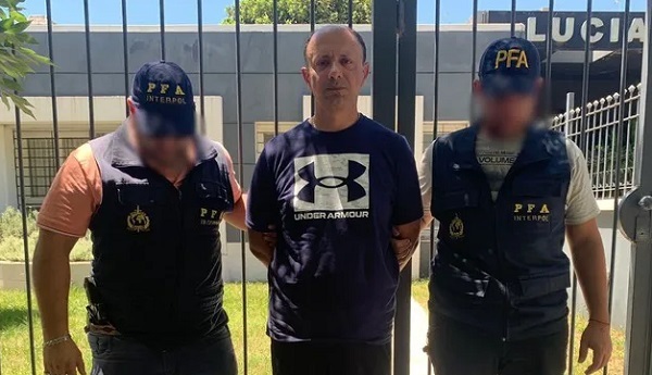Interpol arresta a Diego Dirisio y su esposa en Argentina