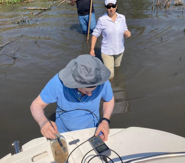 Equipo técnico verificó puntos críticos del Lago Ypacaraí