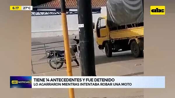 Hombre con 14 antecentes fue nuevamente detenido - ABC Noticias - ABC Color