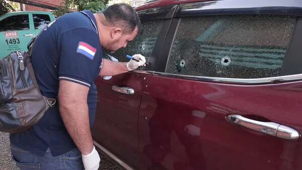 Video: así atacaron a tiros al jefe de ANDE en Pedro Juan Caballero - Policiales - ABC Color