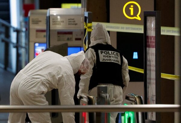 Tres heridos en ataque con arma blanca en estación ferroviaria de París