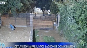 Detuvieron a una pareja de ladrones domiciliarios en Ñemby - Noticias Paraguay