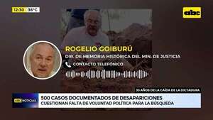 35 años de la caída de la dictadura: hay 500 casos documentados de desapariciones - ABC Noticias - ABC Color