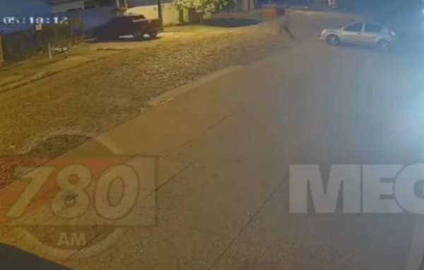 Video: Momento exacto del ataque a jefe de la ANDE en PJC - Megacadena - Diario Digital