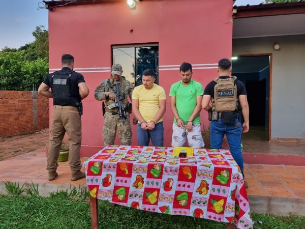 Capturan a supuesto jefe y a financista de carga de marihuana que cayó en Canindeyú - Megacadena - Diario Digital