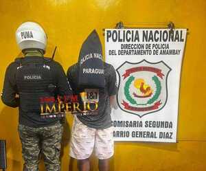 Policía detiene a un joven por hurto en un local comercial del barrio San Gerardo - Radio Imperio 106.7 FM