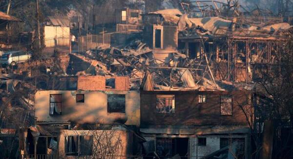 Ya son al menos 46 los muertos por los incendios en Chile, pero se espera algo peor