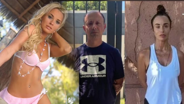Así fue la captura de Dirisio y su esposa la exmodelo Julieta Nardi en Argentina - SNT