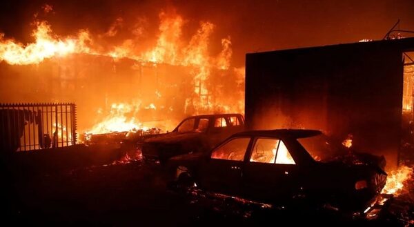 Chile bajo fuego. Incendio incontrolable afecta a Viña del Mar. Hay alrededor de 50 muertos - La Tribuna