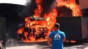Incendio en un taller deja dos heridos de gravedad en Fernando de la Mora
