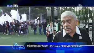 El pueblo olimpista llora la partida del "Tigre" Domínguez Dibb - Noticias Paraguay